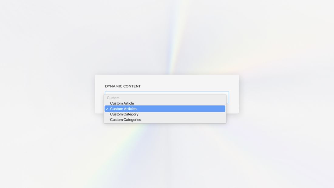 Custom Sources