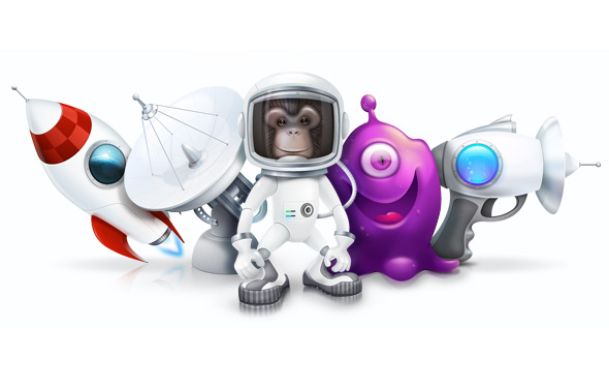 Space 1 Icon Set – Released for April 2012