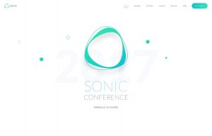 Sonic White-Turquoise Style