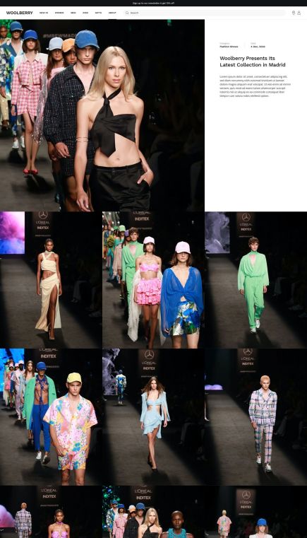 Woolberry Joomla Template Post Custom Layout