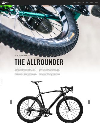Velvo Touring Bike Layout