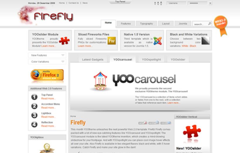 Firefly WordPress Theme