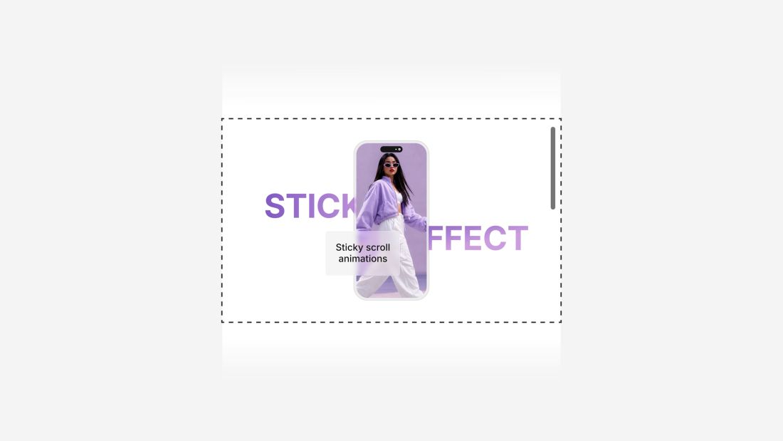 Sticky Scroll Animations