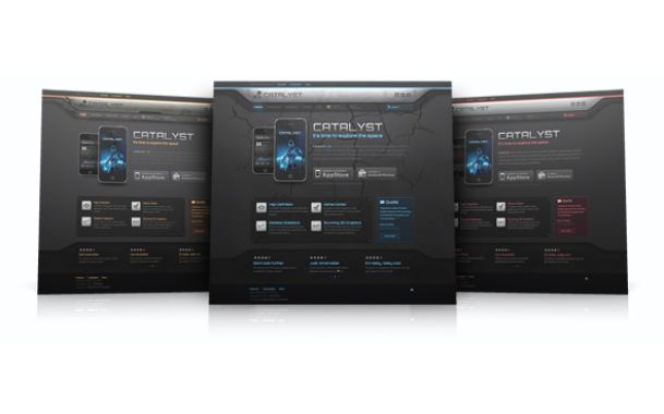 Catalyst Theme – December 2011 YOOtheme club theme