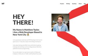 Matthew Taylor White-Red Style