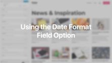 Field Options Date Format Documentation Video for WordPress