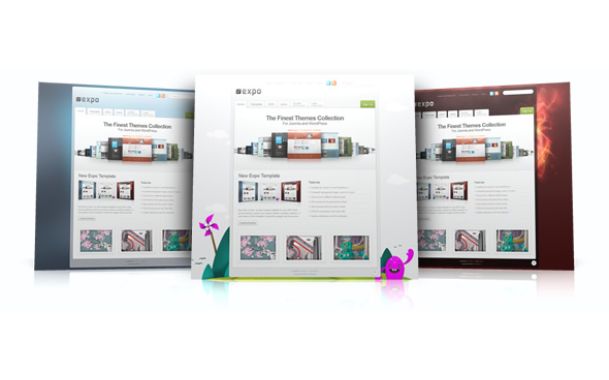 Expo template – December 2010 YOOtheme club template