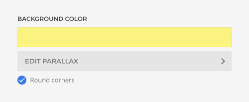 Rounded borders columns