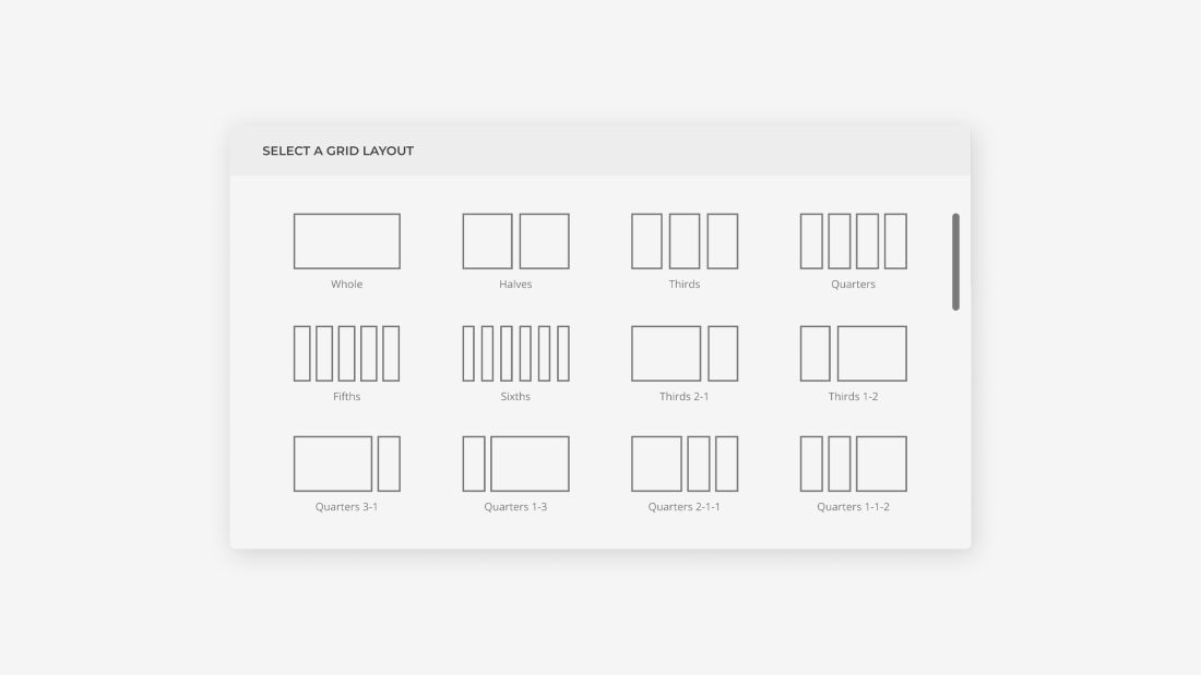 Flexible Column Layouts
