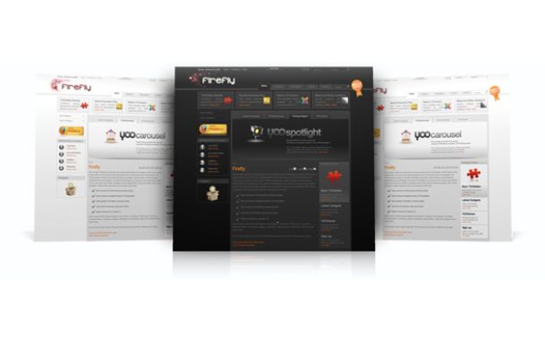 Firefly template – September 07 YOOtheme club template