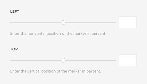 Popover marker