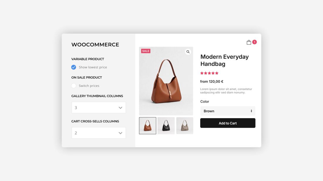 Modern WooCommerce Integration