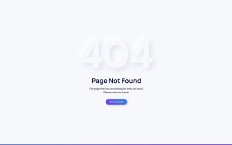 Error 404 Layout