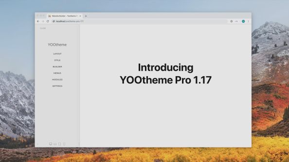 YOOtheme Pro 1.17 Video