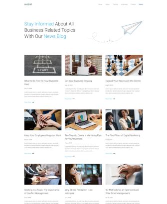 Summit Post Index Layout