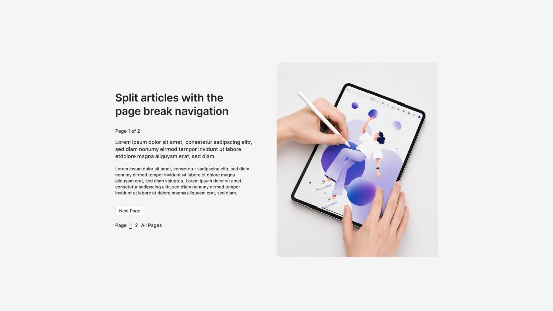 Page Break Navigation