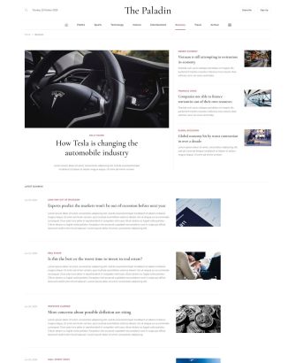 Post Category Layout