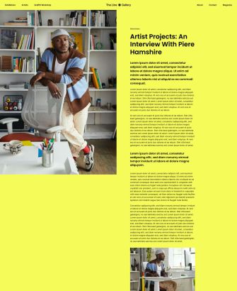 Post Interview Layout