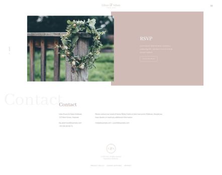 Lilian Joomla template Contact Layout