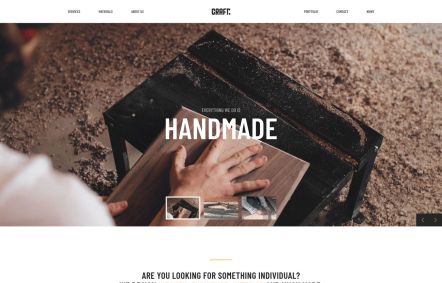 Craft Joomla template Home Page in Default Style