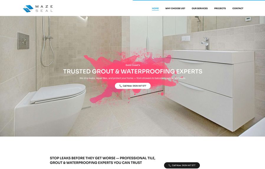 GK Web Agency Work Example