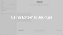 External Sources Documentation Video for Joomla