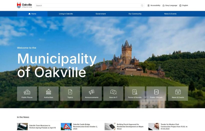 Oakville WordPress Theme