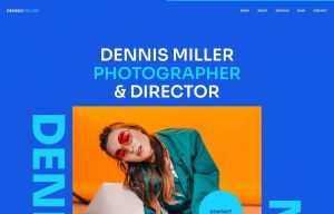 Dennis Miller Colored-Blue Style