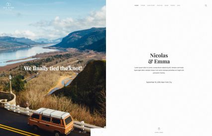 Nic & Em Joomla Template Travel Style