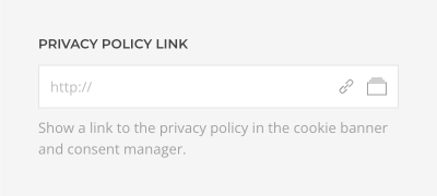 Privacy policy