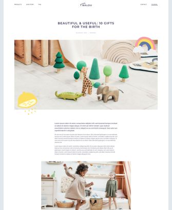 Balou Post Index Layout