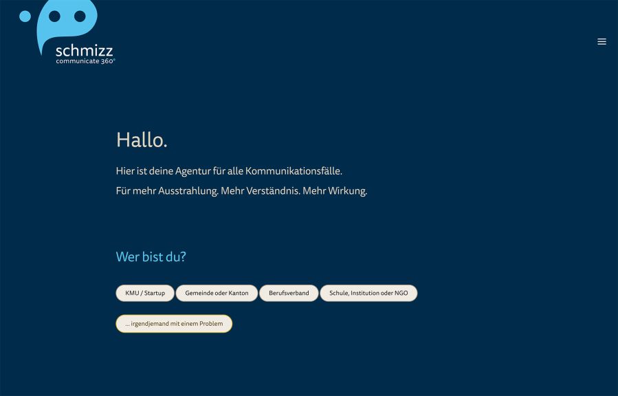 schmizz communicate 360° Work Example