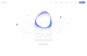 Sonic White-Purple Style