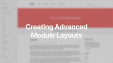 Advanced Layouts Documentation Video for Joomla