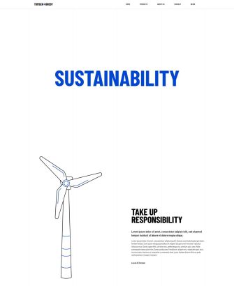 Sustainability Layout
