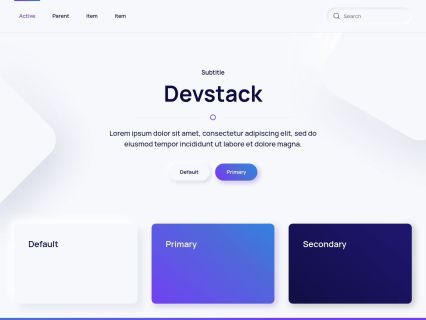 DevStack Joomla Template Default Style