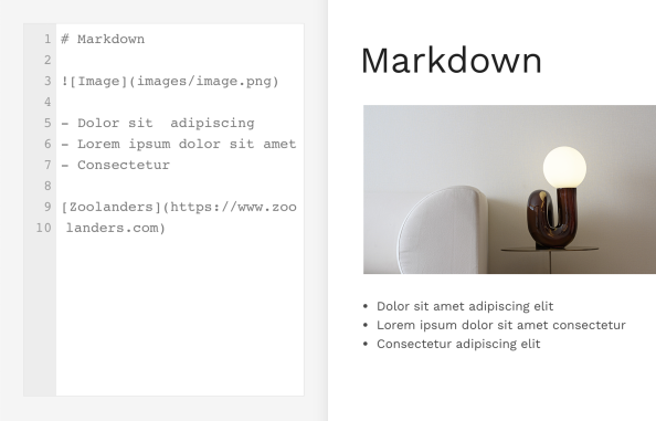 Markdown Element for YOOtheme Pro page builder