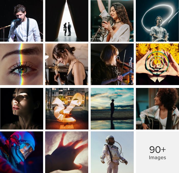 More than 90+ lovingly curated and free-to-use images