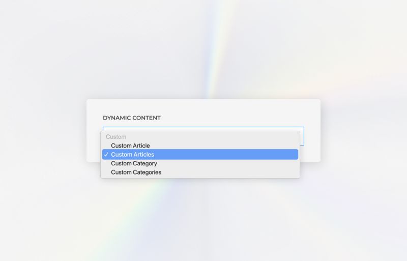 Custom Sources