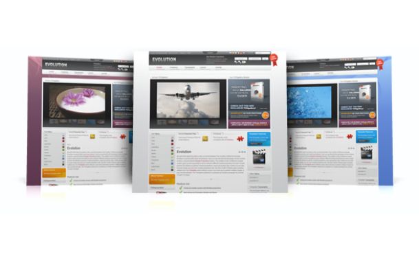 Evolution template – July 08 YOOtheme club template