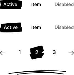 Hand-Drawn Elements