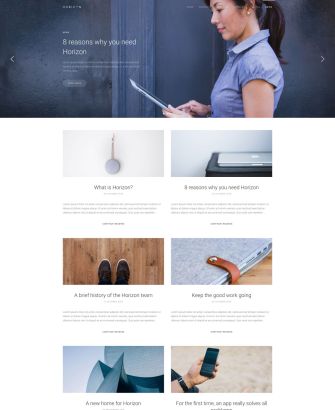 Horizon Blog Layout