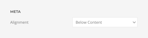 Description list meta alignment
