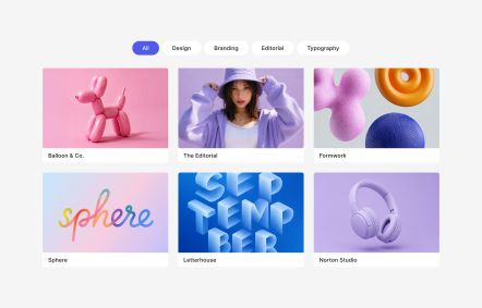 Animated Grid Filter
