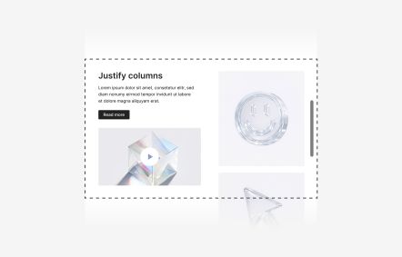 Justify Columns on Scroll