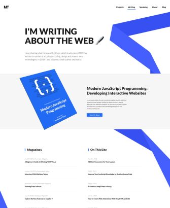 Writing Layout