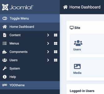 YOOtheme quick start link Joomla
