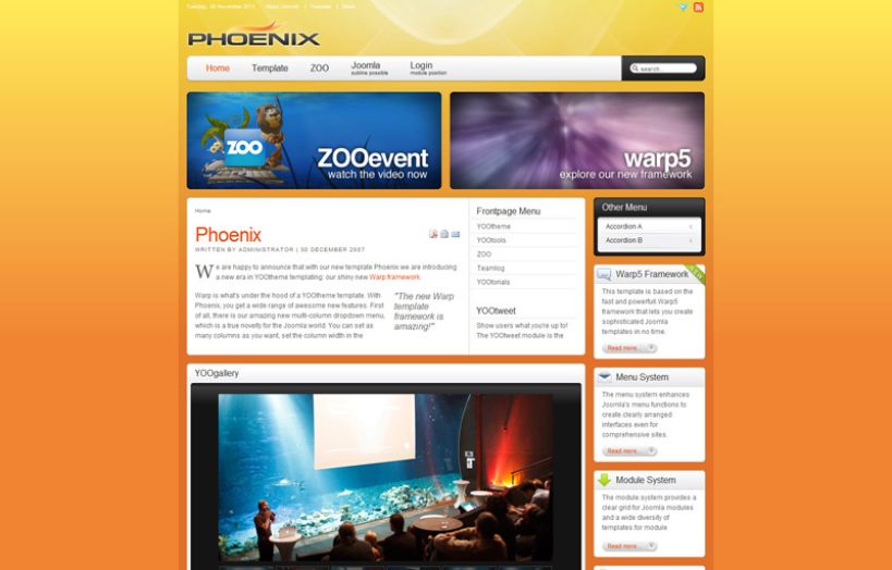 Phoenix WordPress Theme