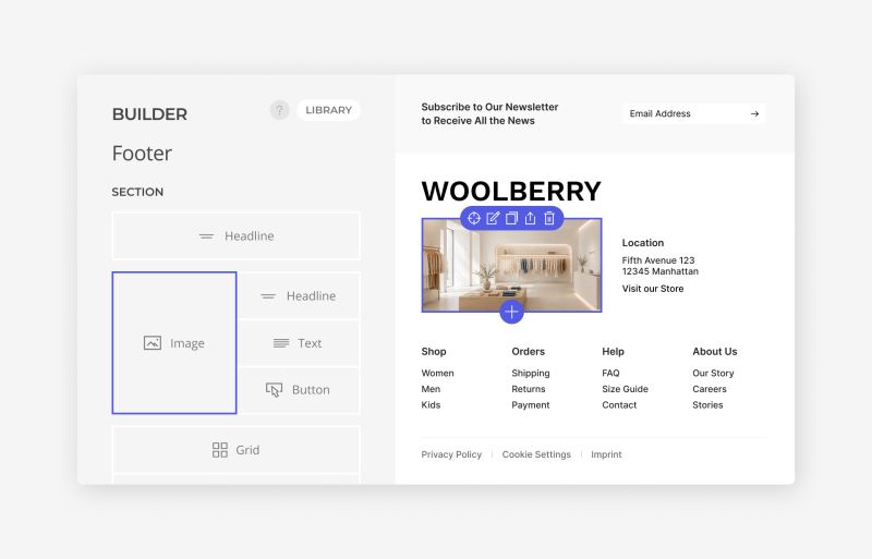Footer Builder