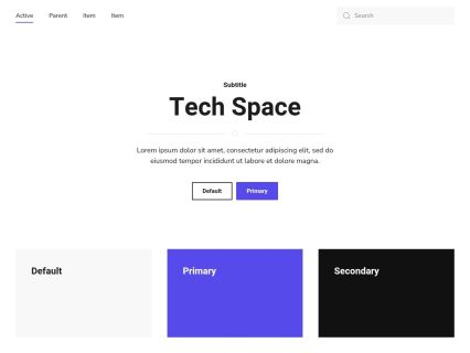Tech Space Joomla Template Default Style